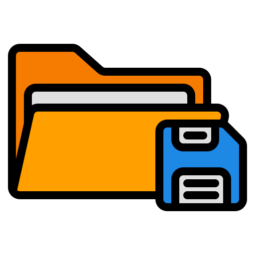 Folder Generic Outline Color icon