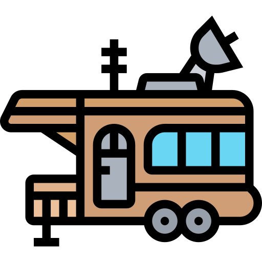 caravana icono gratis