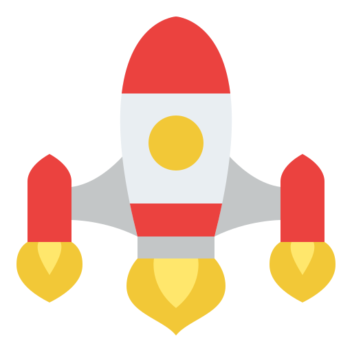 Rocket free icon Rocket free icon
