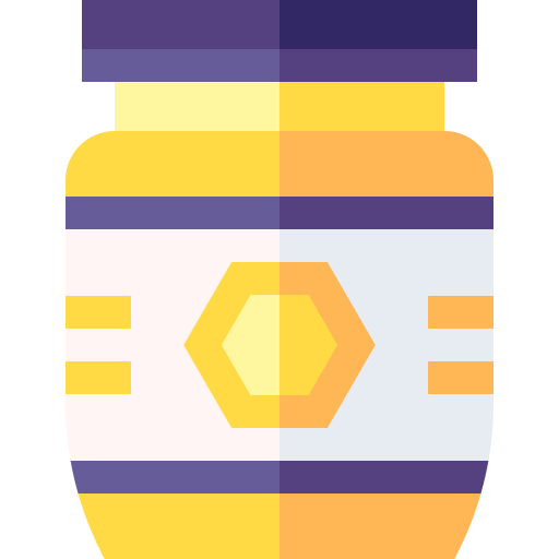 Honey Basic Straight Flat icon