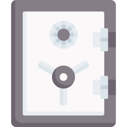 caja fuerte icono gratis
