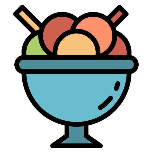 Ice cream Generic Outline Color icon