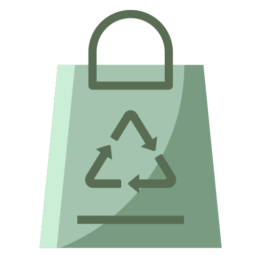 bolsa de reciclaje icono gratis