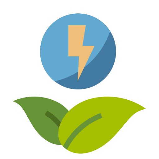 energía ecológica icono gratis