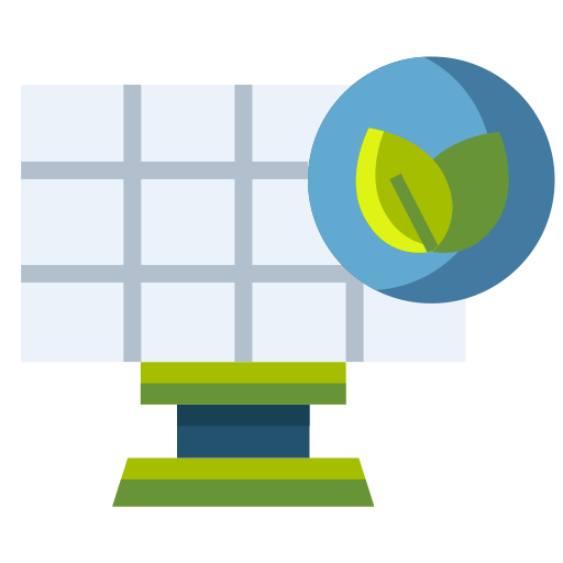 panel solar icono gratis
