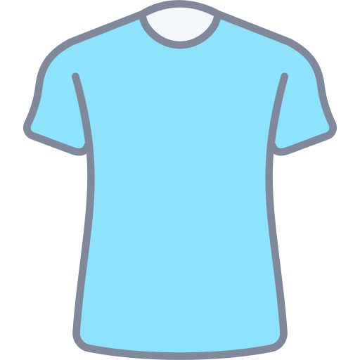 Tshirt Generic Outline Color icon