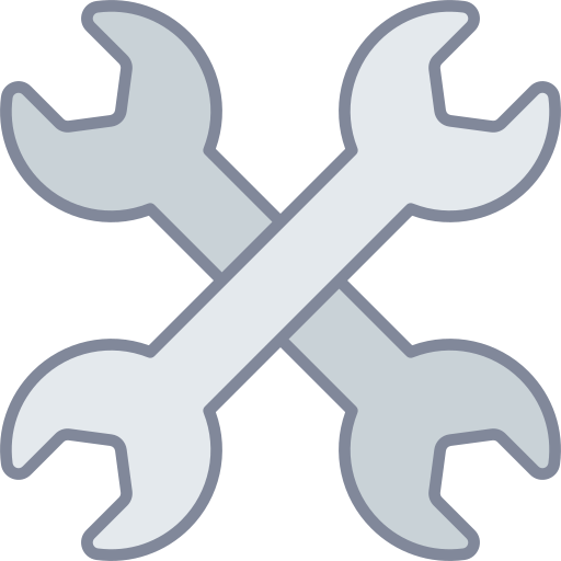 llave inglesa icono gratis