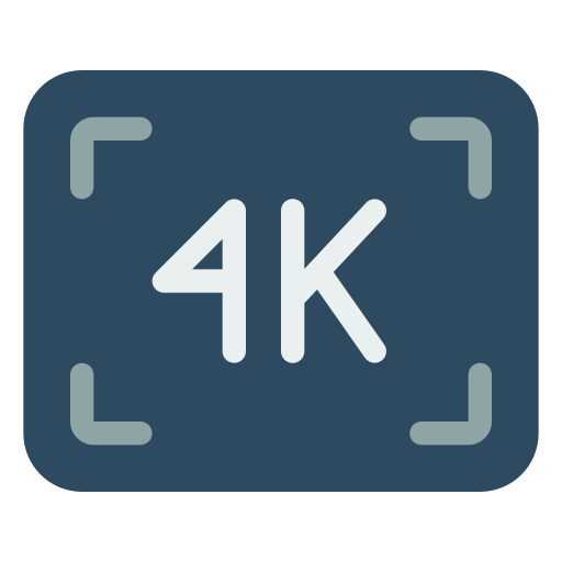 4k icono gratis