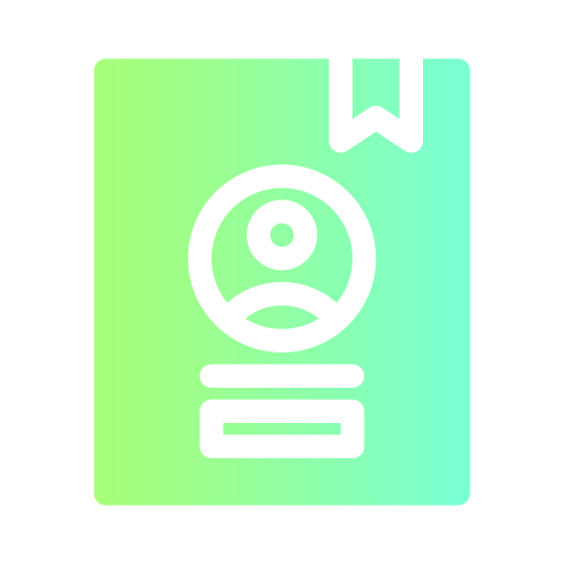 libreta de contactos icono gratis