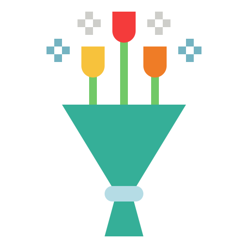 bouquet de fleurs Icône gratuit bouquet de fleurs Icône gratuit