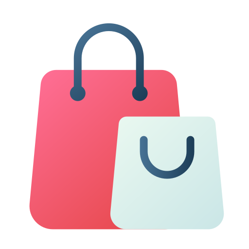 Pink shopping bag icon - Free pink shopping bag icons