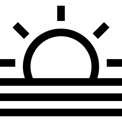 Sunset free icon