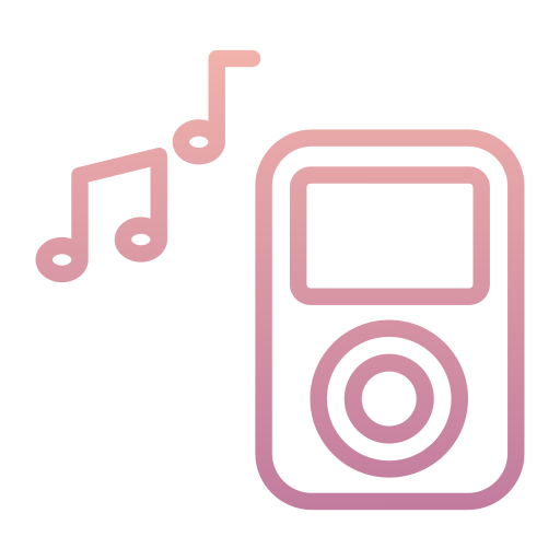 reproductor de música icono gratis