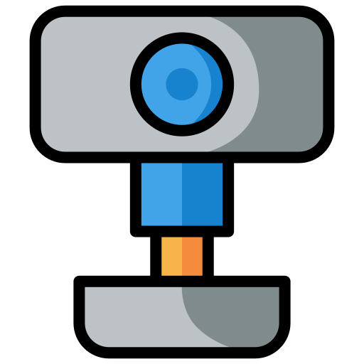 cámara web icono gratis