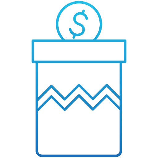 ahorros icono gratis