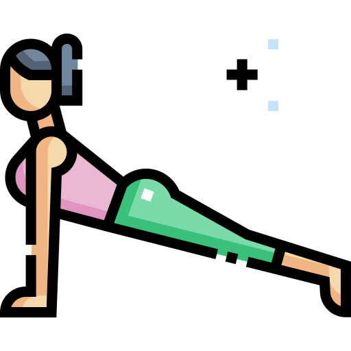 pose de yoga icono gratis