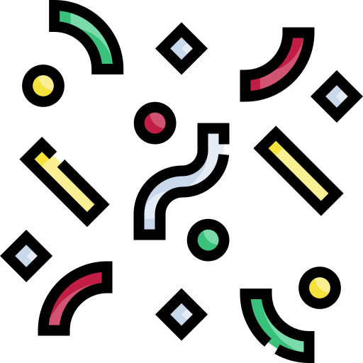 konfetti kostenlos Icon konfetti kostenlos Icon