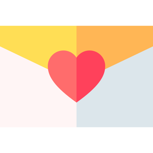 Envelope Basic Straight Flat icon