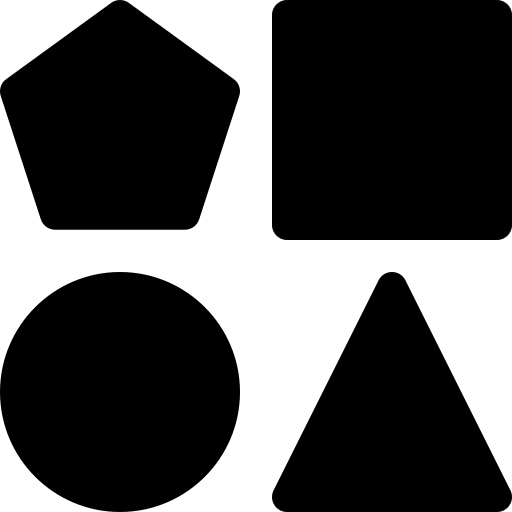 Shapes free icon