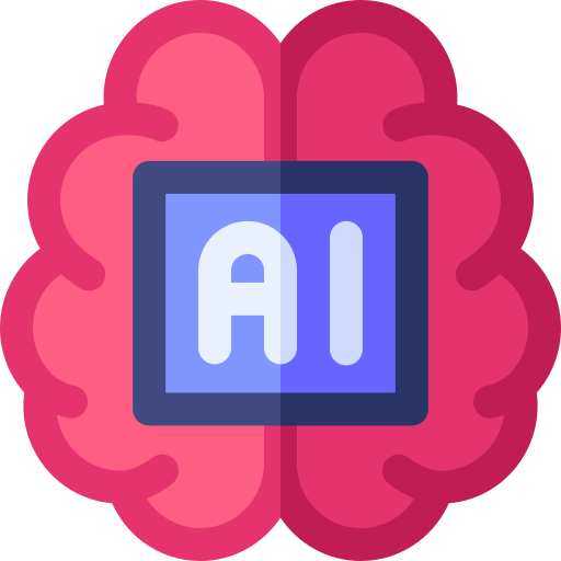 Artificial intelligence Basic Rounded Flat icon