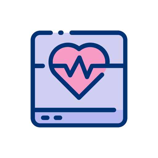 monitor de electrocardiograma icono gratis