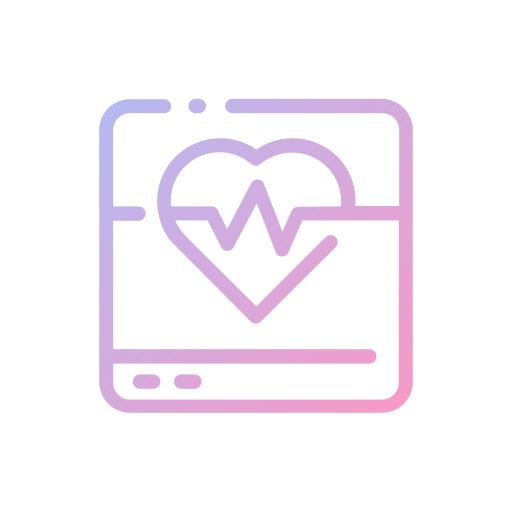 monitor de electrocardiograma icono gratis