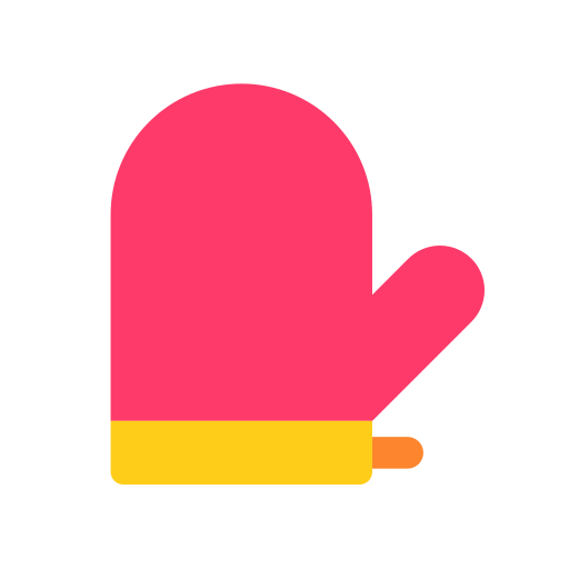 guante para el horno icono gratis