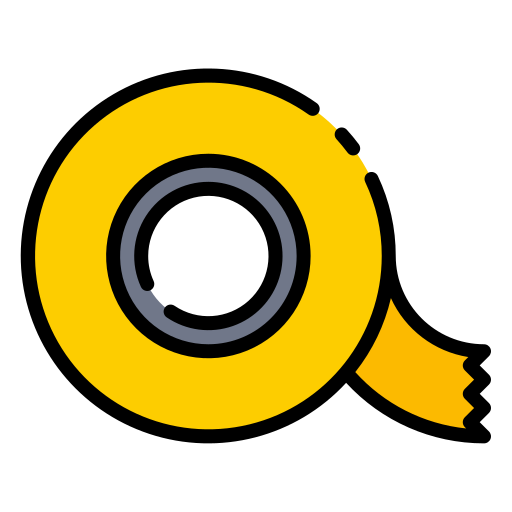Tape free icon Tape free icon