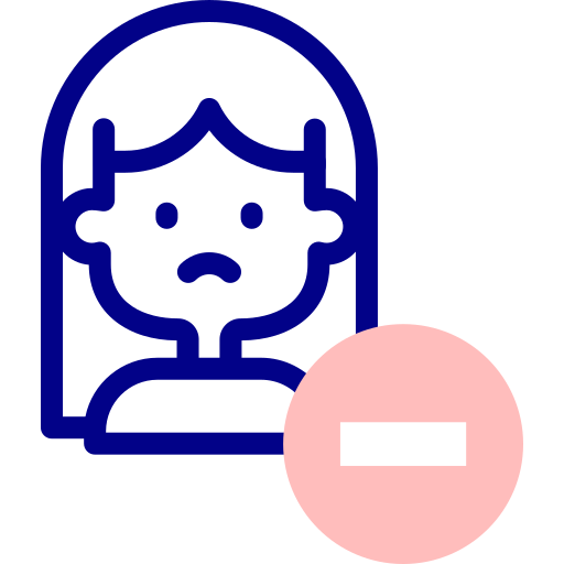 Удалить из друзей бесплатно иконка