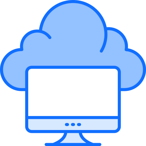 computación en la nube icono gratis
