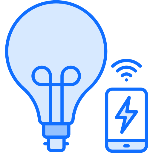 Smart bulb free icon Smart bulb free icon