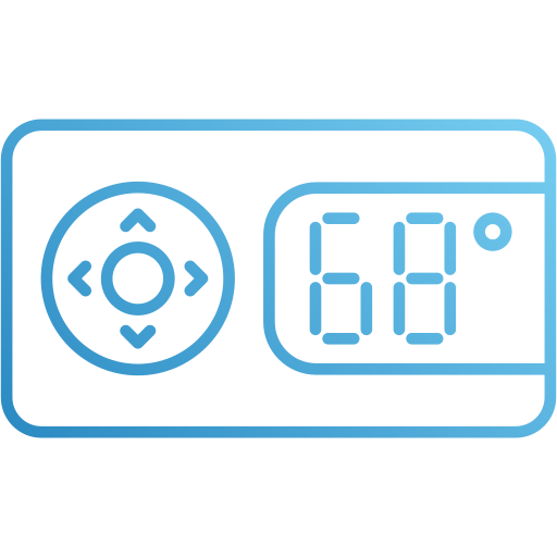 Thermostat free icon