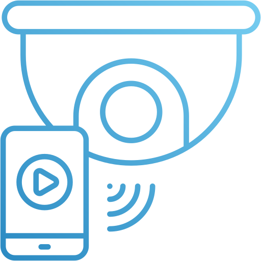 cámara de seguridad icono gratis