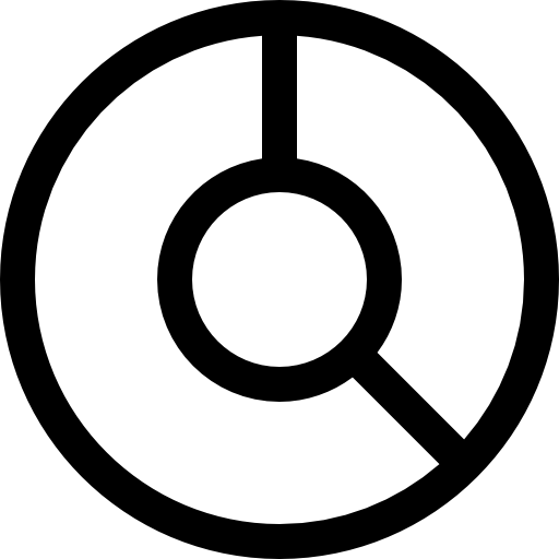 Pie chart free icon