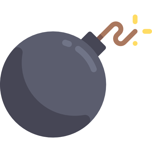 Bomb Special Flat icon