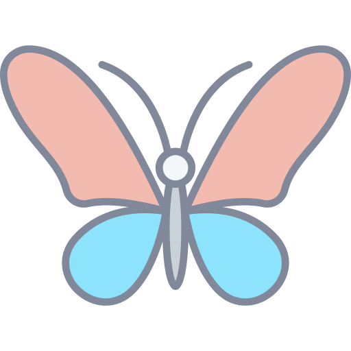 mariposa icono gratis