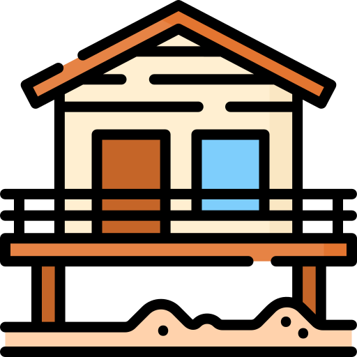 cabana grátis ícone cabana grátis ícone