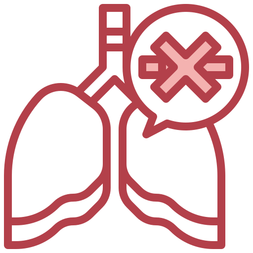 pulmones icono gratis