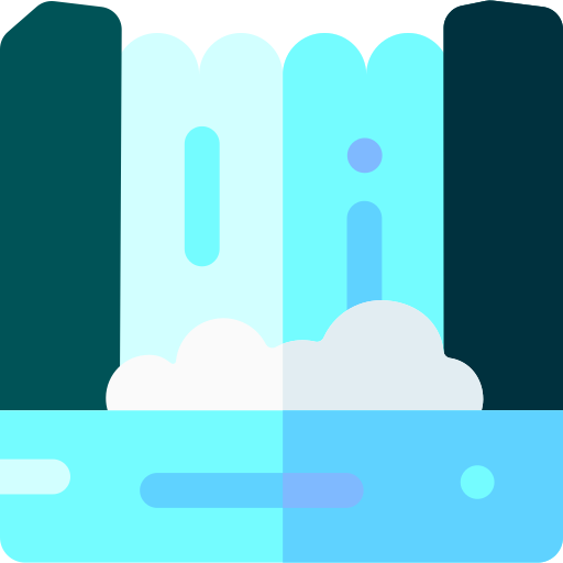 cascade Icône gratuit cascade Icône gratuit