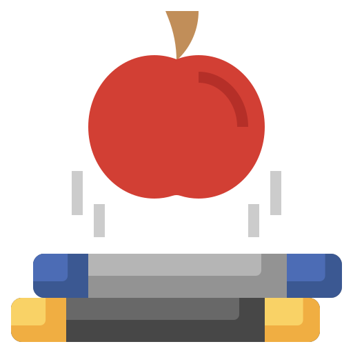 newton apple clipart for blog