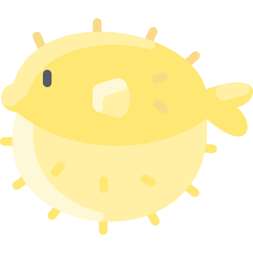 Puffer fish Vitaliy Gorbachev Flat icon