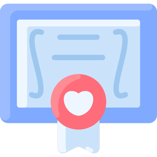 certidão de casamento grátis ícone