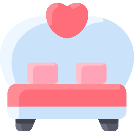 cama matrimonial icono gratis