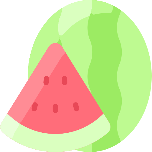 pastèque Icône gratuit