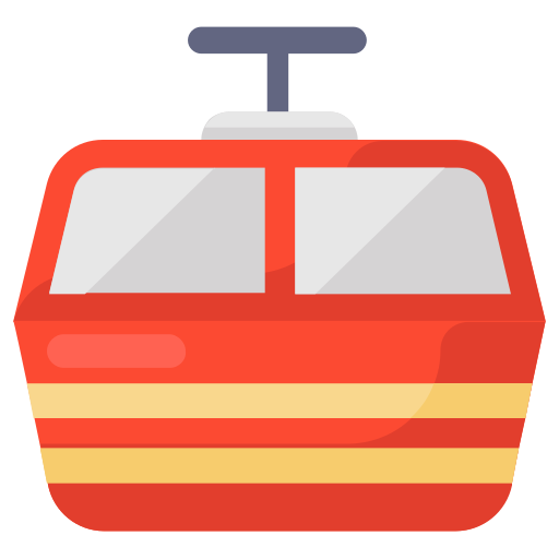 teleférico icono gratis