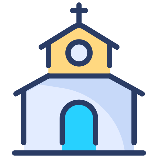 Église Icône gratuit Église Icône gratuit