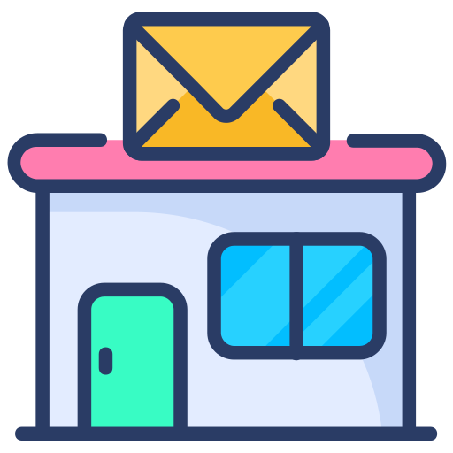 Post office Generic Outline Color icon