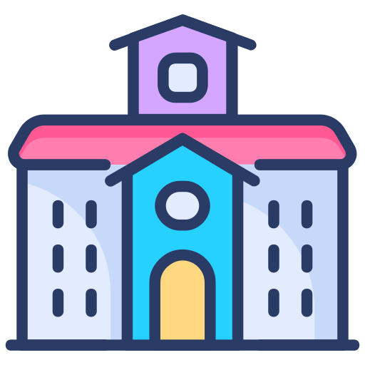 School Generic Outline Color icon