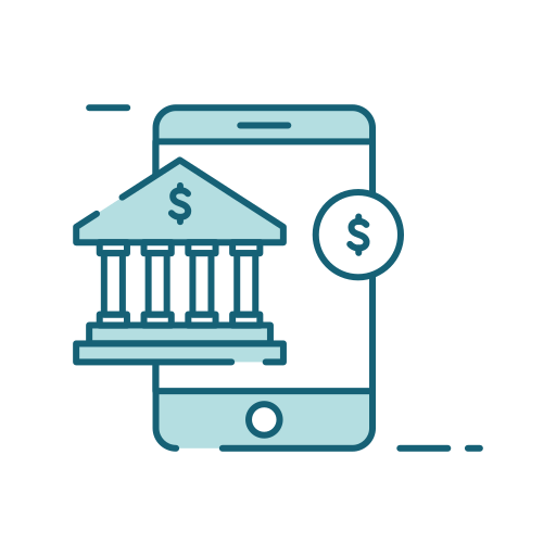 Mobile banking Generic Fill & Lineal icon