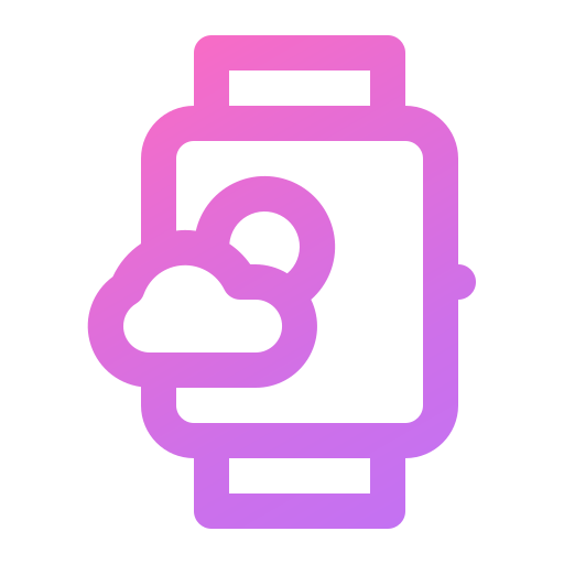 aplicación meteorológica icono gratis